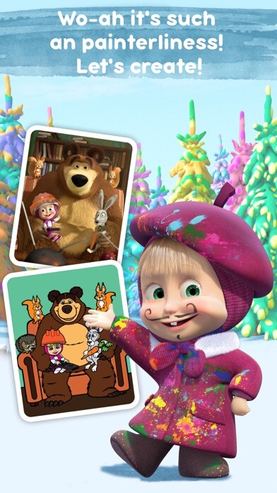 Emulate iPhone app Masha and the Bear: Art Games using MyAndroid Emulate iPhone app Masha and the Bear: Art Games using MyAndroid