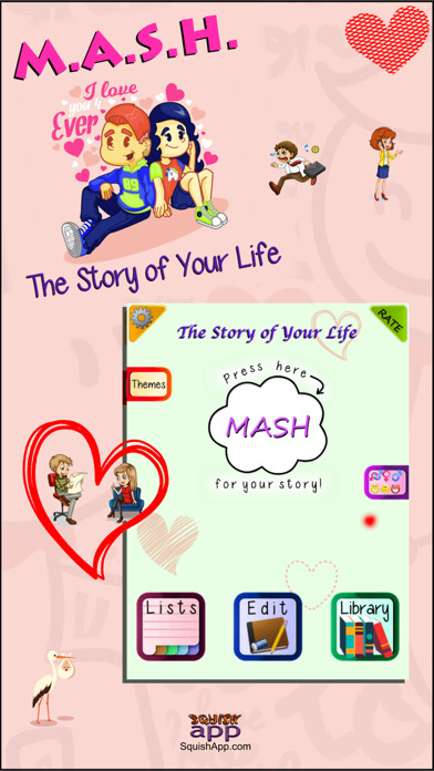 Emulate iPhone app MASH Lite - The Story Of Your Life using MyAndroid Emulate iPhone app MASH Lite - The Story Of Your Life using MyAndroid
