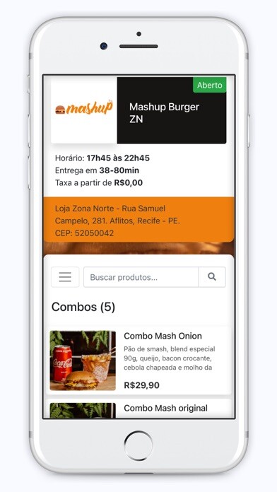 Emulate iPhone app Mashup Burger using MyAndroid Emulate iPhone app Mashup Burger using MyAndroid