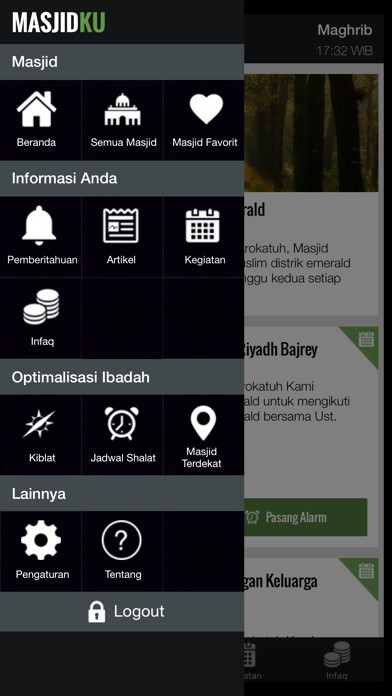 Emulate iPhone app MASJIDKU using MyAndroid Emulate iPhone app MASJIDKU using MyAndroid