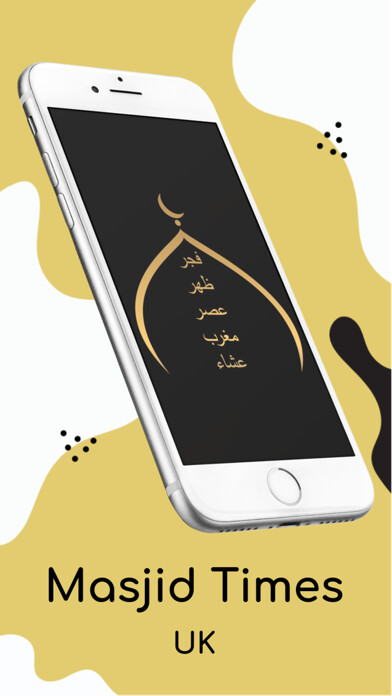 Emulate iPhone app Masjid Times using MyAndroid