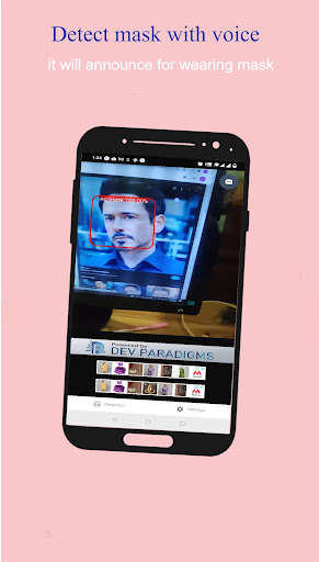Run android online APK Mask detection with voice customization from MyAndroid or emulate Mask detection with voice customization using MyAndroid