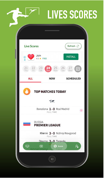 Run android online APK MaSports: Football Highlights from MyAndroid or emulate MaSports: Football Highlights using MyAndroid