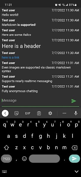 Emulate Masque  Anonymous Chat Client from MyAndroid or run Masque  Anonymous Chat Client using MyAndroid