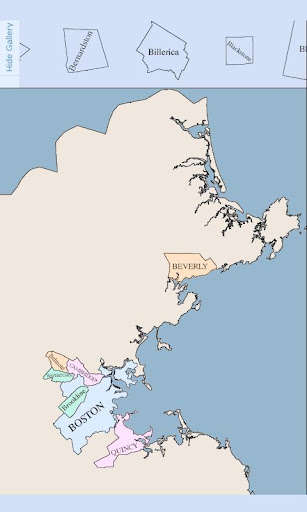 Run android online APK Massachusetts Map Puzzle from MyAndroid or emulate Massachusetts Map Puzzle using MyAndroid