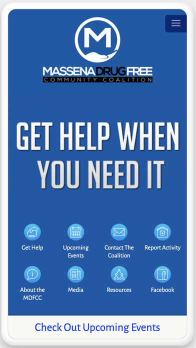 Emulate iPhone app Massena Drug Free Coalition using MyAndroid Emulate iPhone app Massena Drug Free Coalition using MyAndroid