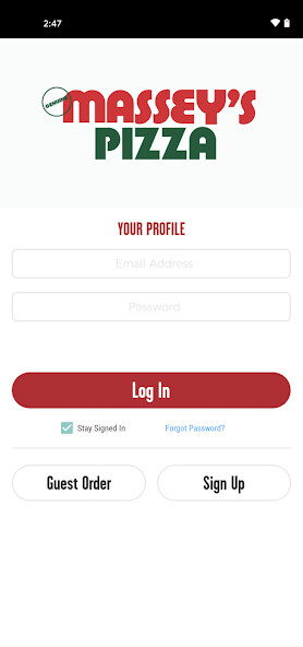 Run android online APK Masseys Pizza from MyAndroid or emulate Masseys Pizza using MyAndroid