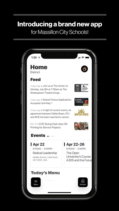Emulate iPhone app Massillon City Schools, OH using MyAndroid Emulate iPhone app Massillon City Schools, OH using MyAndroid