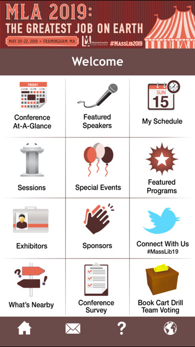 Emulate iPhone app MASSLIB Conference 2019 using MyAndroid