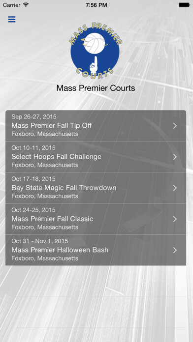 Emulate iPhone app Mass Premier Courts using MyAndroid