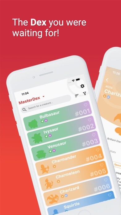Emulate iPhone app MasterDex - stats and more using MyAndroid Emulate iPhone app MasterDex - stats and more using MyAndroid