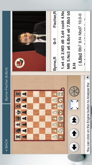 Emulate iPhone app Mastering the Sicilian Najdorf using MyAndroid