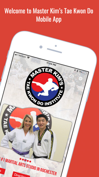 Emulate iPhone app Master Kim’s Taekwondo using MyAndroid