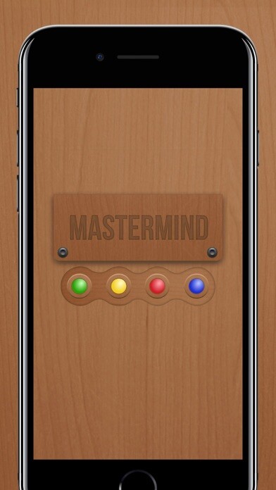 Emulate iPhone app Mastermind - Board Game using MyAndroid