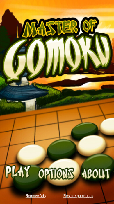Emulate iPhone app Master of Gomoku Go using MyAndroid