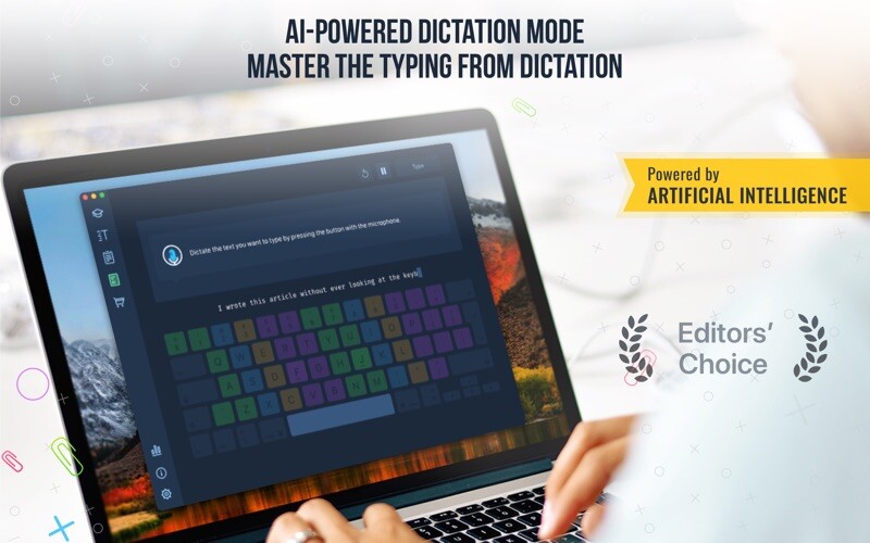 Emulate iPhone app Master of Typing 3: Practice using MyAndroid