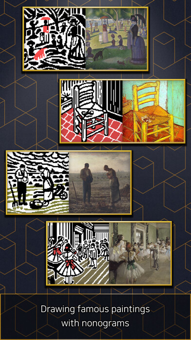 Emulate iPhone app Masterpiece nonograms using MyAndroid Emulate iPhone app Masterpiece nonograms using MyAndroid