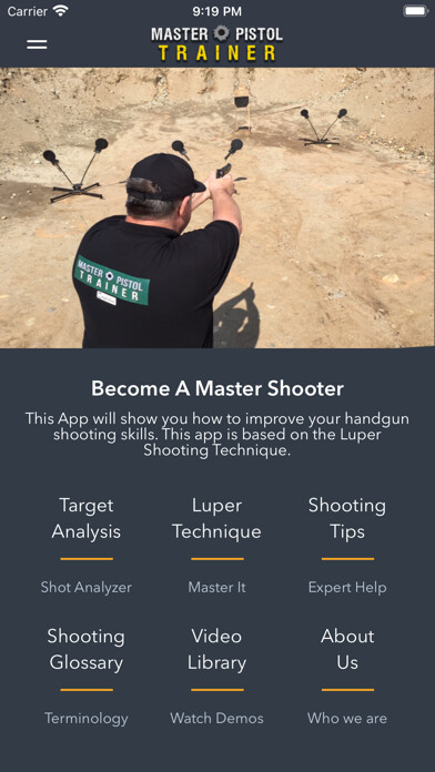 Emulate iPhone app Master Pistol Trainer using MyAndroid Emulate iPhone app Master Pistol Trainer using MyAndroid