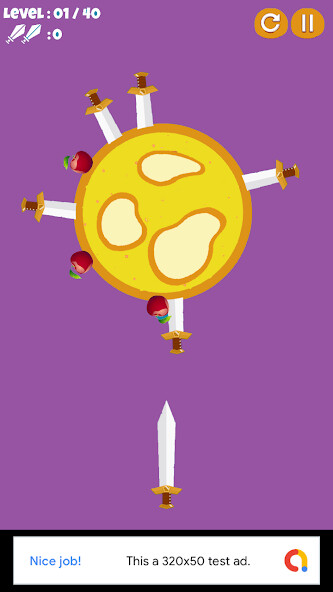 Run android online APK Master Sword Hit Apple Target Challenge from MyAndroid or emulate Master Sword Hit Apple Target Challenge using MyAndroid