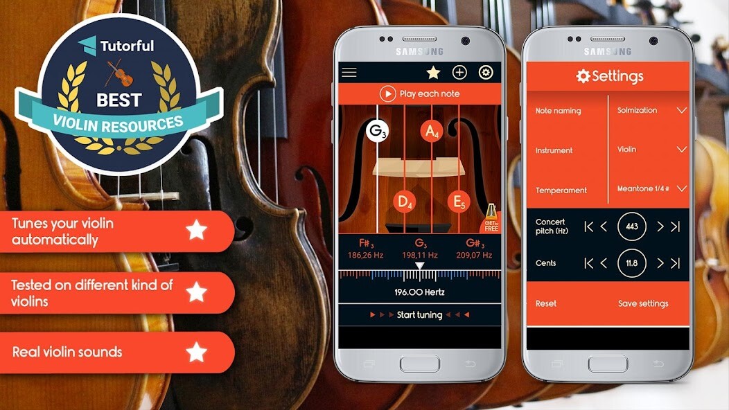 Run android online APK Master Violin Tuner from MyAndroid or emulate Master Violin Tuner using MyAndroid