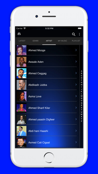 Emulate iPhone app Masuul Somali music using MyAndroid Emulate iPhone app Masuul Somali music using MyAndroid