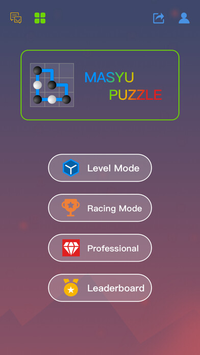 Emulate iPhone app Masyu - Alternate Corners using MyAndroid