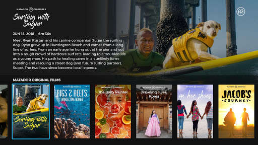 Run android online APK Matador Network TV from MyAndroid or emulate Matador Network TV using MyAndroid
