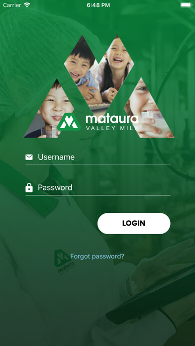 Emulate iPhone app Mataura Milk Data Analyser using MyAndroid