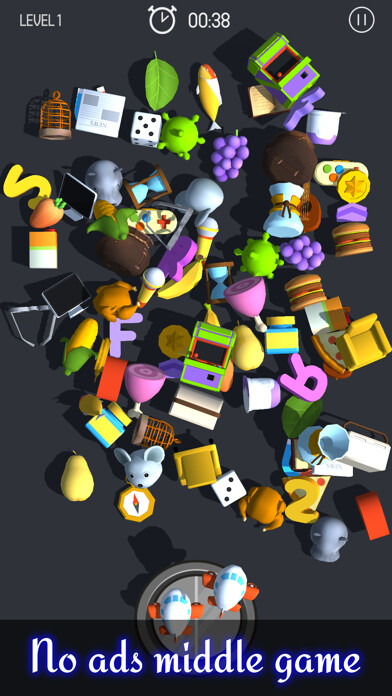 Emulate iPhone app Match 3D Fun using MyAndroid