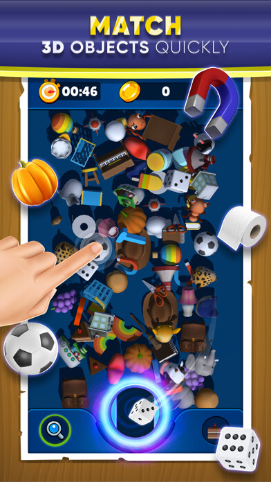 Emulate iPhone app Match 3D Tournaments using MyAndroid