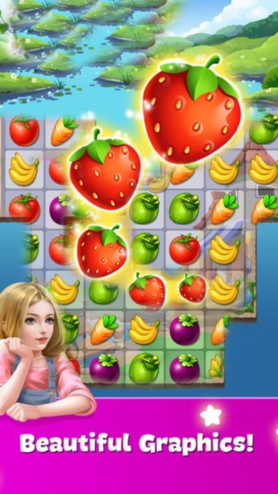 Emulate iPhone app Match-3 Fruit Legend using MyAndroid