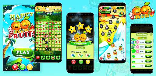 Run android online APK Match3 game : Happy Fruits Candy from MyAndroid or emulate Match3 game : Happy Fruits Candy using MyAndroid