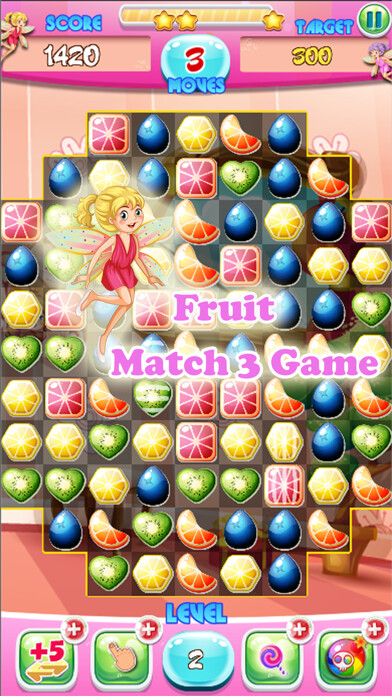 Emulate iPhone app Match 3 jelly fruit crush game using MyAndroid Emulate iPhone app Match 3 jelly fruit crush game using MyAndroid