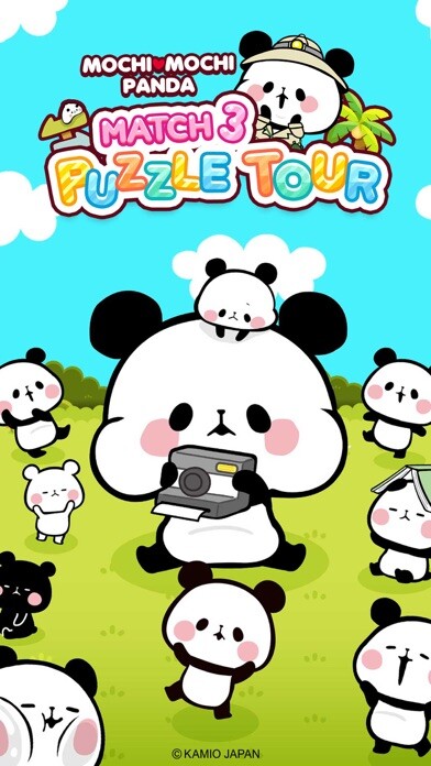 Emulate iPhone app Match 3 Tours MOCHIMOCHI PANDA using MyAndroid