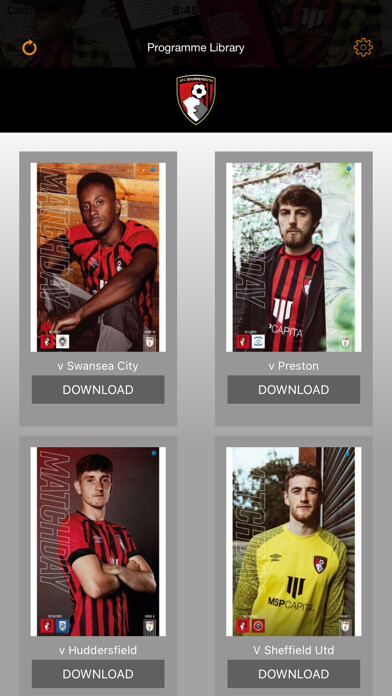 Run android online APK MATCHDAY - AFC Bournemouth from MyAndroid or emulate MATCHDAY - AFC Bournemouth using MyAndroid