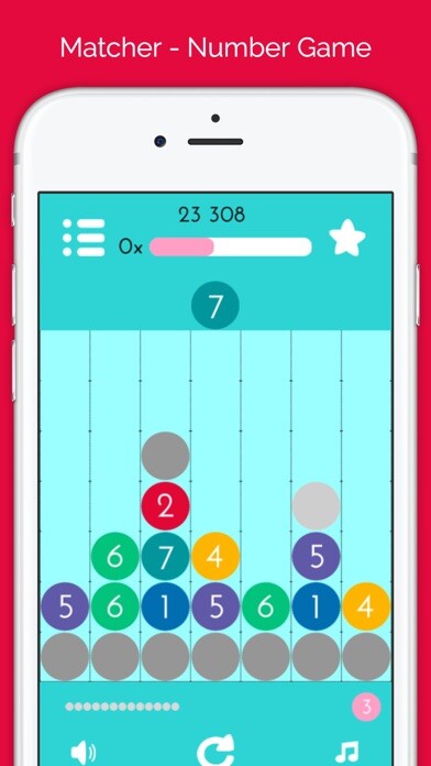 Emulate iPhone app Matcher - Number Game using MyAndroid