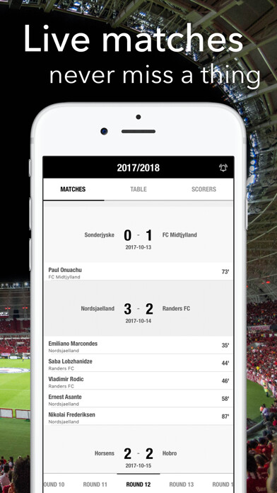 Emulate iPhone app Matcher Resultater Superligaen using MyAndroid Emulate iPhone app Matcher Resultater Superligaen using MyAndroid