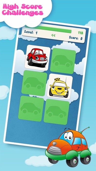 Emulate iPhone app Matching family game: Cars using MyAndroid Emulate iPhone app Matching family game: Cars using MyAndroid