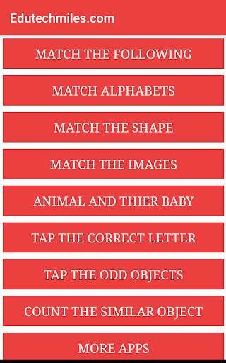 Run android online APK Matching Game:Object & Shapes from MyAndroid or emulate Matching Game:Object & Shapes using MyAndroid