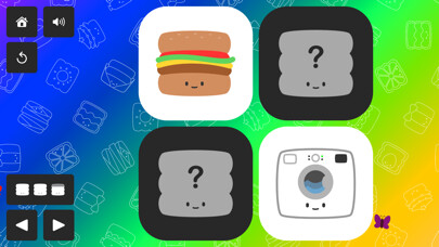 Emulate iPhone app Matching games for kids Ploppy using MyAndroid