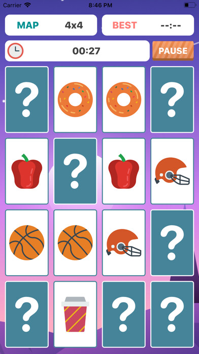 Emulate iPhone app Matching Pairs - Find the pair using MyAndroid Emulate iPhone app Matching Pairs - Find the pair using MyAndroid