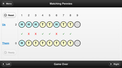Emulate iPhone app Matching Pennies using MyAndroid Emulate iPhone app Matching Pennies using MyAndroid