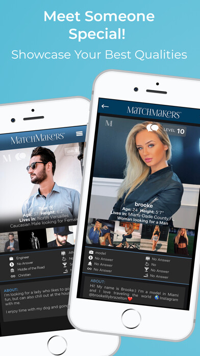 Emulate iPhone app MatchMakers - New Dating using MyAndroid