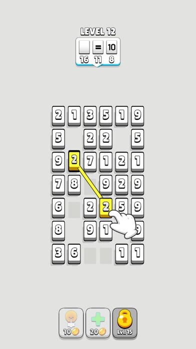 Emulate iPhone app Match Numbers 3D using MyAndroid