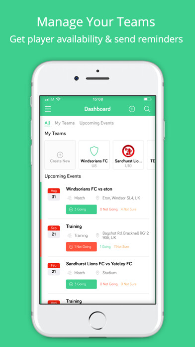 Emulate iPhone app Match Report Pro - Club App using MyAndroid Emulate iPhone app Match Report Pro - Club App using MyAndroid