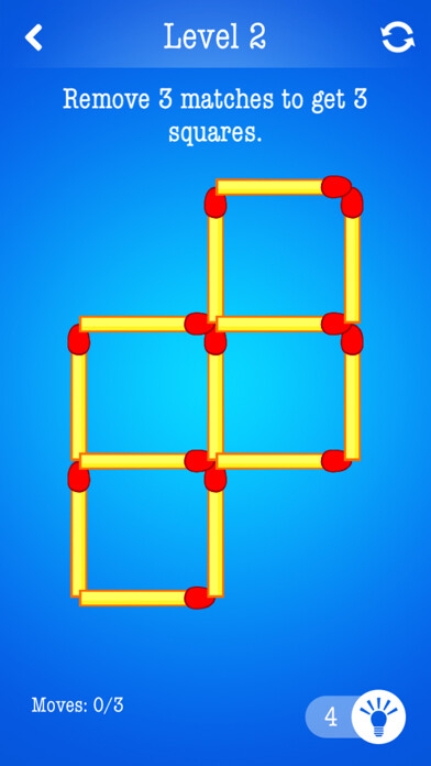 Emulate iPhone app Matchsticks ~ Matches Puzzle using MyAndroid Emulate iPhone app Matchsticks ~ Matches Puzzle using MyAndroid