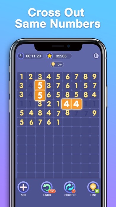 Emulate iPhone app Match Ten - Number Puzzle using MyAndroid Emulate iPhone app Match Ten - Number Puzzle using MyAndroid