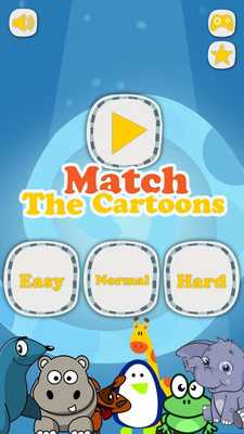 Emulate Android APK Match The Cartoons: Memory