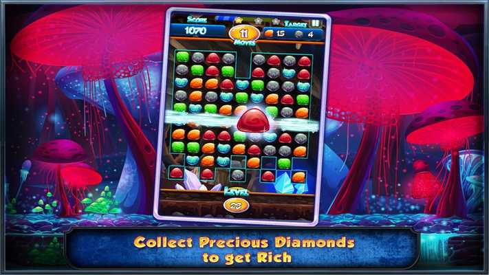 Emulate Android APK Match Three Free New Diamond Drop Match 3 Free New