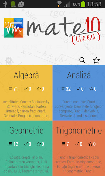 Run android online APK Mate10 Formule matematice Liceu from MyAndroid or emulate Mate10 Formule matematice Liceu using MyAndroid